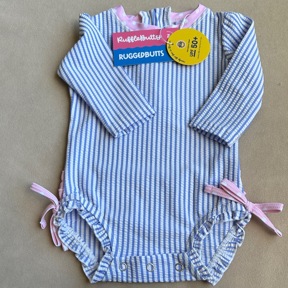 RuffleButts Baby Girl One Piece Swimsuit